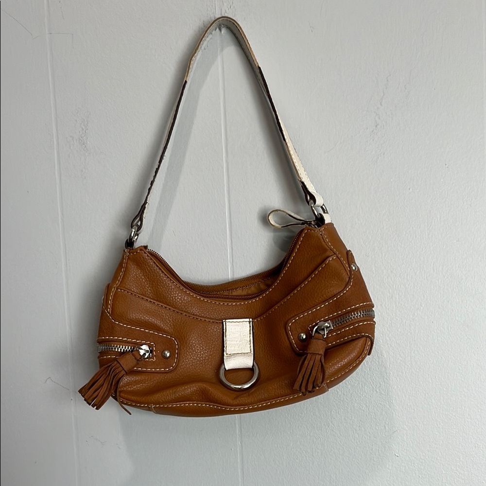 Mircopurse (Mini) Brown Nine West Faux Leather Shoulder Bag